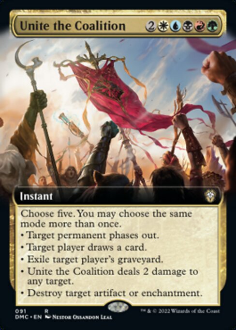 Unite the Coalition [Extended Artwork Foil]