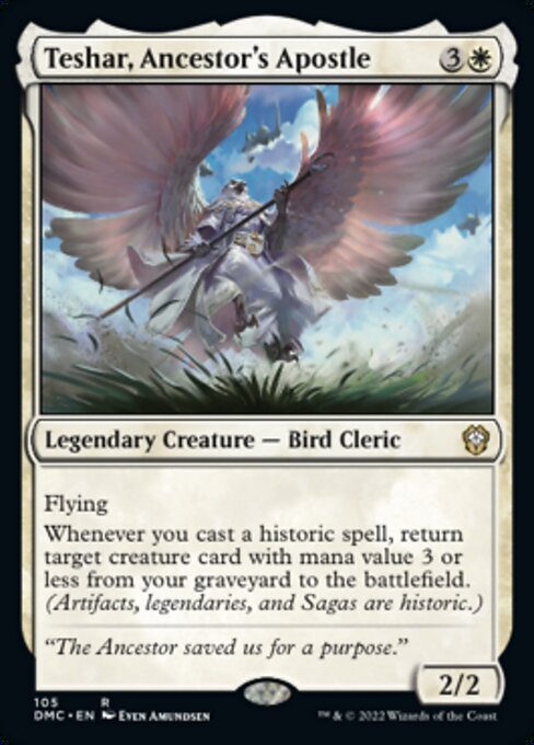 Teshar, Ancestor's Apostle [Foil]