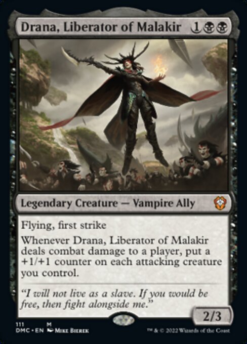 Drana, Liberator of Malakir [Foil]