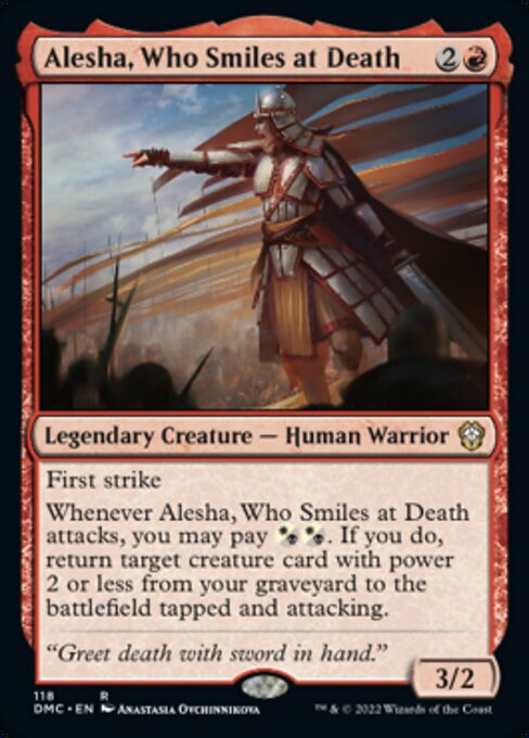 Alesha, Who Smiles at Death [Foil]