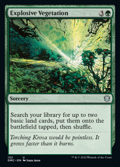 Explosive Vegetation [Foil]