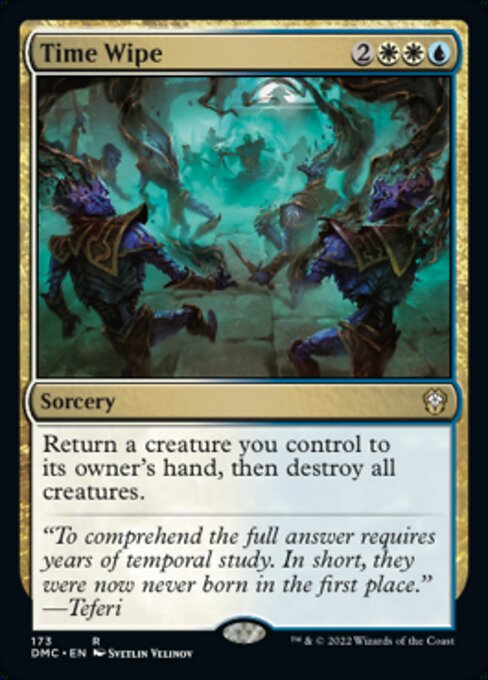 Time Wipe [Foil]