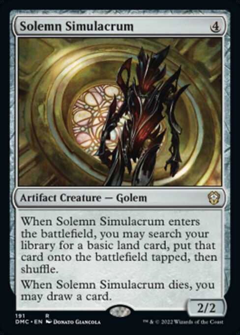 Solemn Simulacrum [Foil]