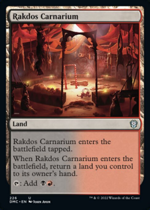 Rakdos Carnarium [Foil]