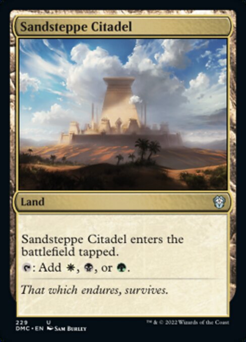 Sandsteppe Citadel [Foil]