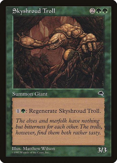 Skyshroud Troll [EX]