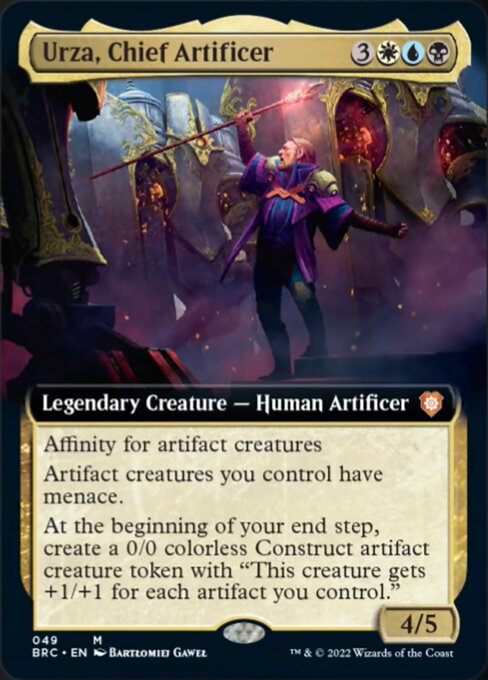 Urza, Chief Artificer [Extended Artwork]
