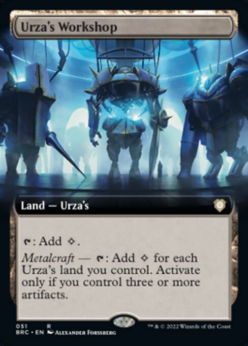 Urza's Workshop [Extended Artwork]
