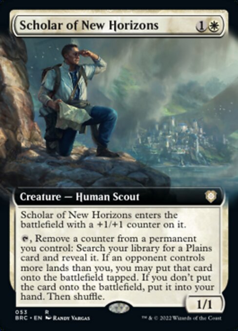 Scholar of New Horizons [Extended Artwork Foil]