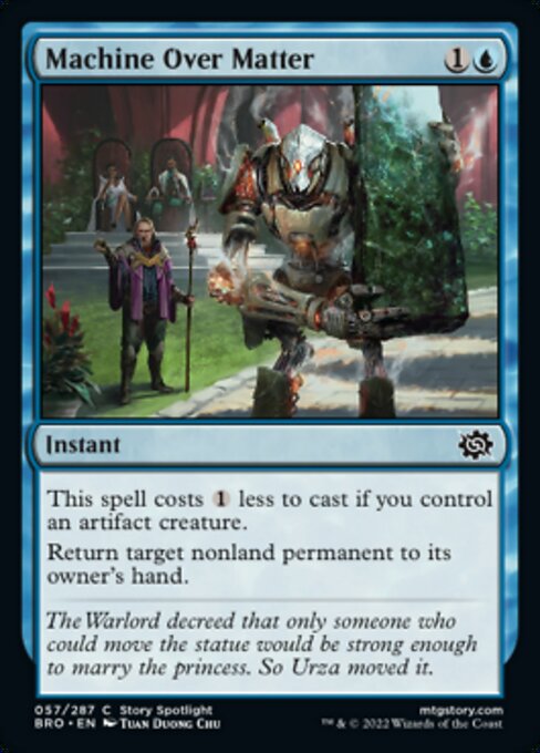 Machine Over Matter [Foil]