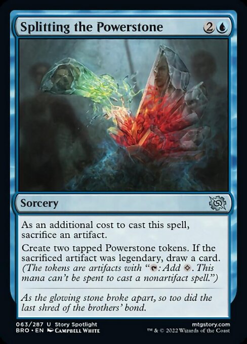 Splitting the Powerstone [Foil]