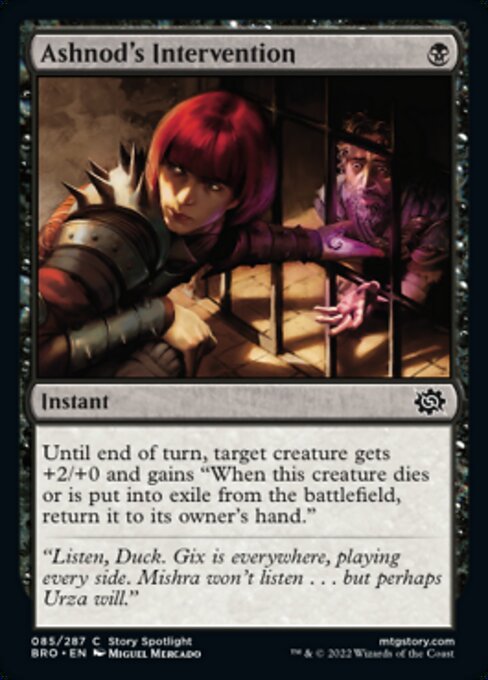 Ashnod's Intervention [Foil]