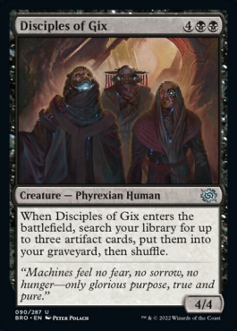 Disciples of Gix [Foil]