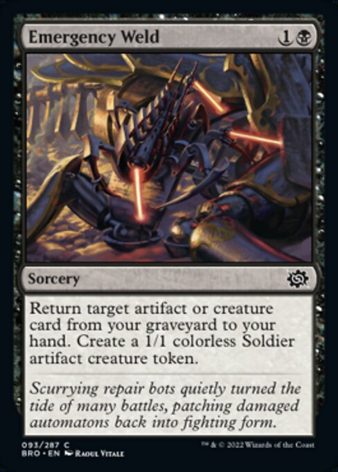 Emergency Weld [Foil]