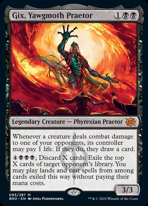 Gix, Yawgmoth Praetor [Phyrexian]