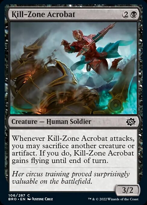 Kill-Zone Acrobat [Foil]