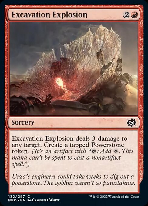 Excavation Explosion [Foil]