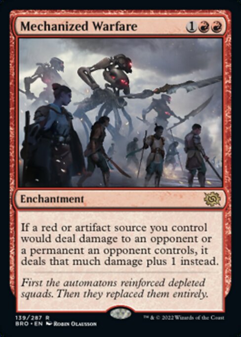 Mechanized Warfare [Foil]