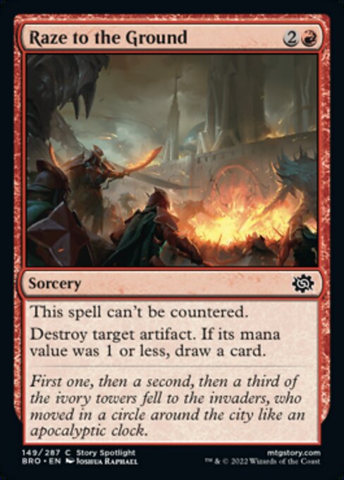 Raze to the Ground [Foil]