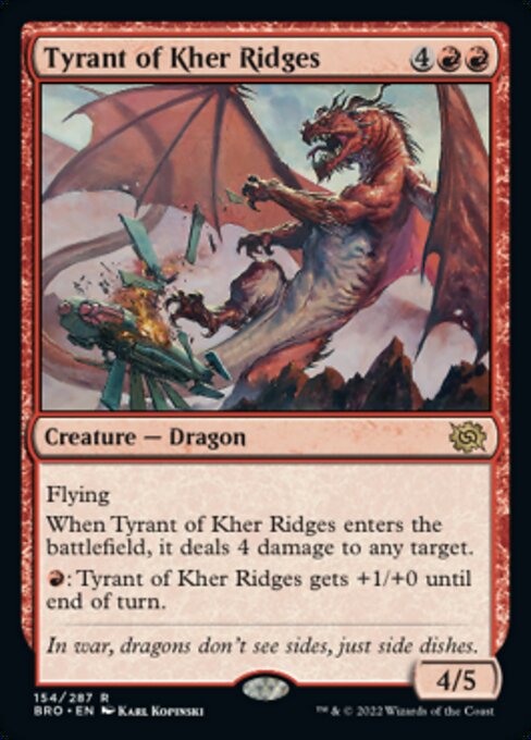 Tyrant of Kher Ridges [Foil]