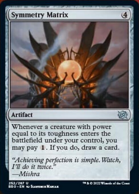 Symmetry Matrix [Foil]