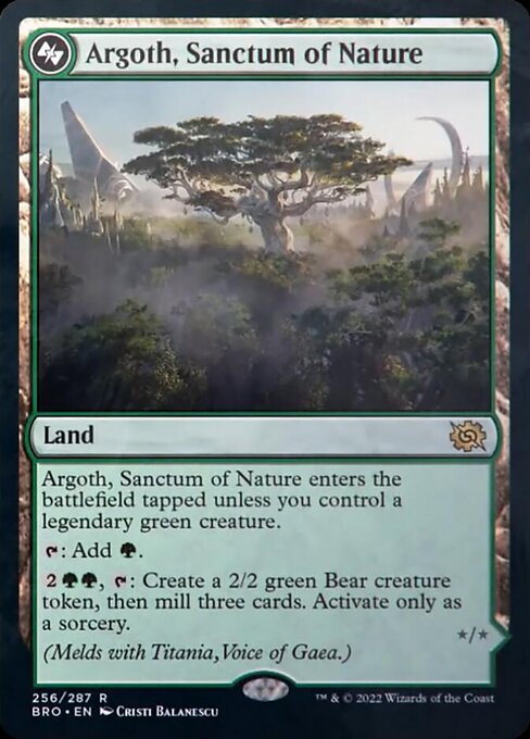 Argoth, Sanctum of Nature [Foil]