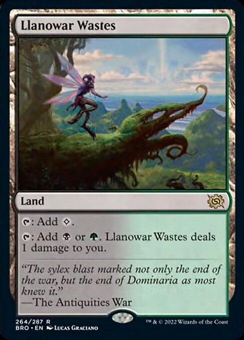 Llanowar Wastes [Foil]
