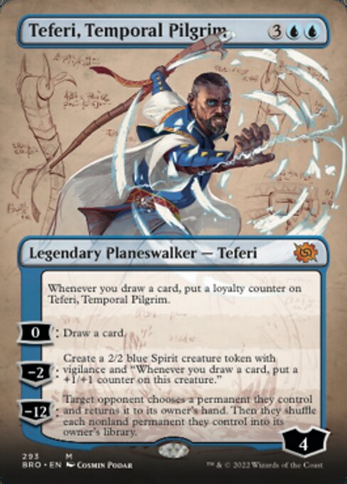 Teferi, Temporal Pilgrim [Borderless]