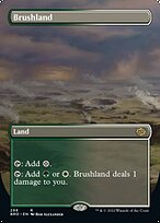 Brushland [Borderless Foil]
