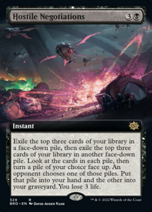 Hostile Negotiations [Extended Artwork]