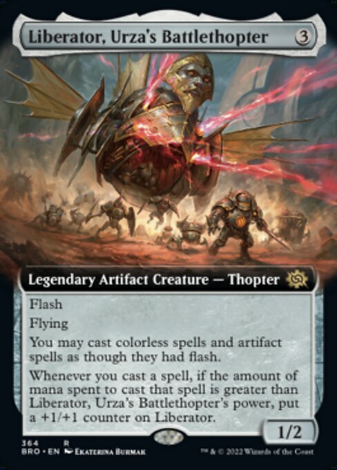 Liberator, Urza's Battlethopter [Extended Artwork Foil]