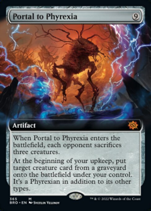Portal to Phyrexia [Extended Artwork Foil]