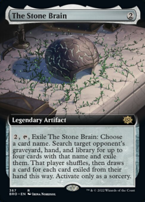 The Stone Brain [Extended Artwork Foil]