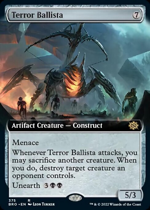 Terror Ballista [Extended Artwork Foil]