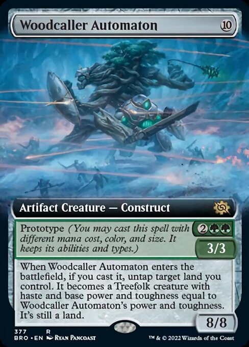 Woodcaller Automaton [Extended Artwork Foil]