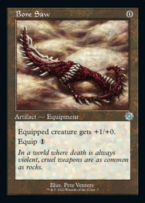 Bone Saw [Foil]