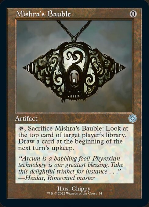 Mishra's Bauble [Foil]