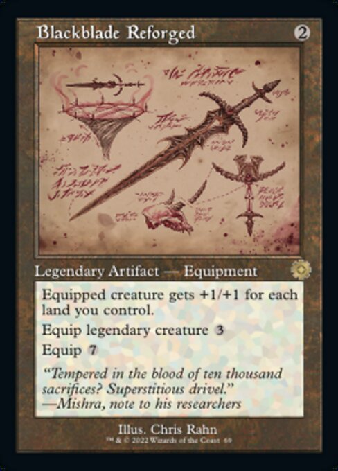 Blackblade Reforged [Showcase Foil]