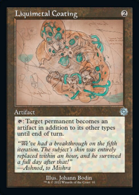 Liquimetal Coating [Showcase Foil]
