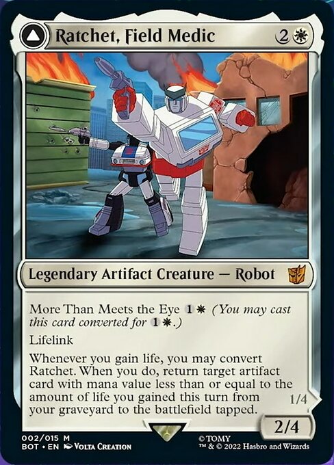 Ratchet, Field Medic // Ratchet, Rescue Racer [Foil]