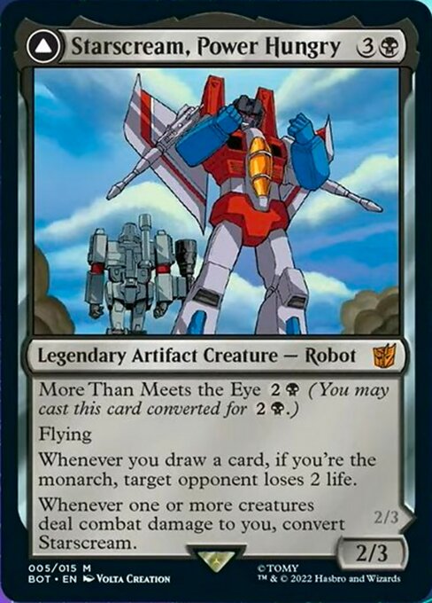 Starscream, Power Hungry // Starscream, Seeker Leader [Foil]