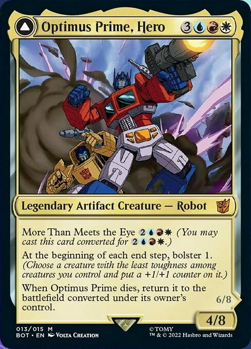 Optimus Prime, Hero // Optimus Prime, Autobot Leader [Foil]