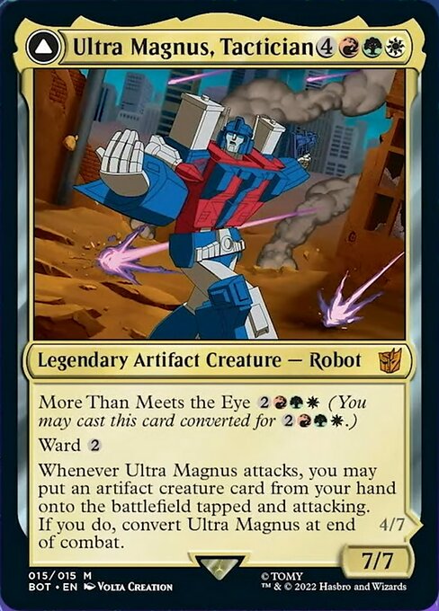 Ultra Magnus, Tactician // Ultra Magnus, Armored Carrier [Foil]