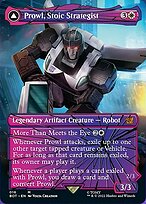 Prowl, Stoic Strategist // Prowl, Pursuit Vehicle [Borderless Showcase]