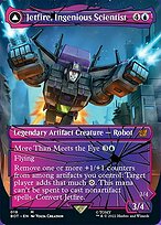 Jetfire, Ingenious Scientist // Jetfire, Air Guardian [Borderless Showcase]