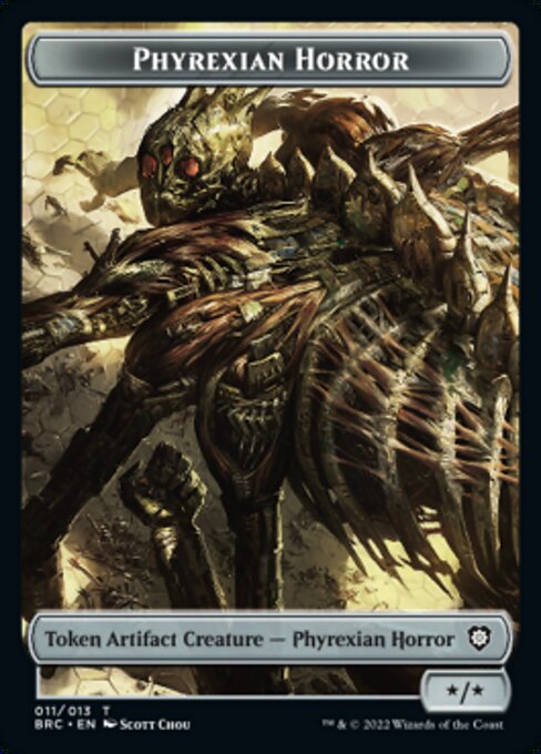 Phyrexian Horror Token TBRC