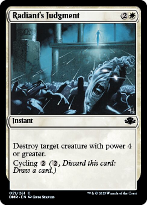 Radiant's Judgment [Foil]