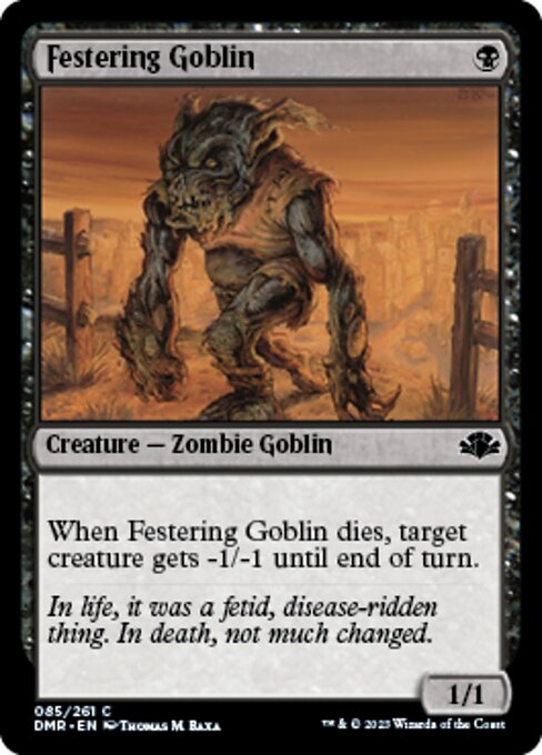 Festering Goblin [Foil]