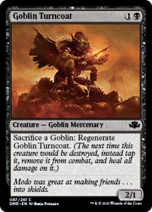 Goblin Turncoat [Foil]