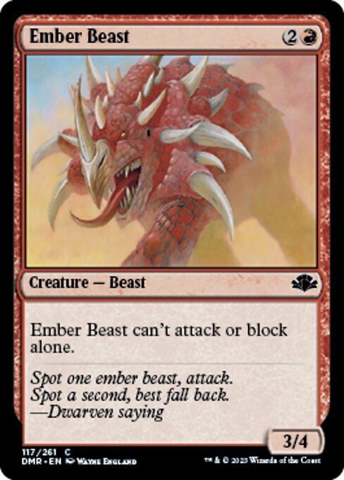 Ember Beast [Foil]